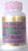 Imperial Gold Maca Trial Size - Great For Trying Out IGM - 36 Capsules 600mg In Each Capsule. Ideal Travel Size Premium Organic Grade