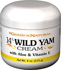 14% Wild Yam Cream with Aloe and Vitamin E